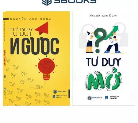 Sách Tư Duy Ngược + Tư Duy Mở
